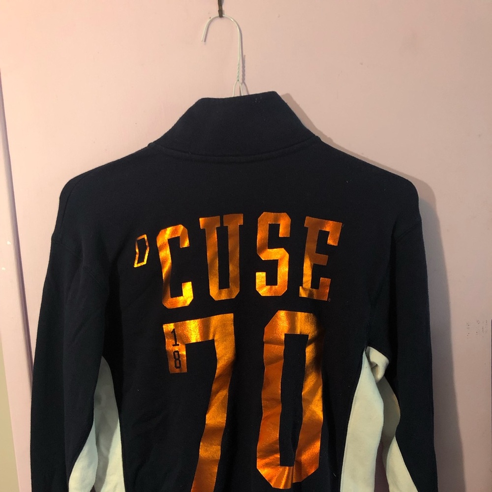 PINK Syracuse University Quarter Zip